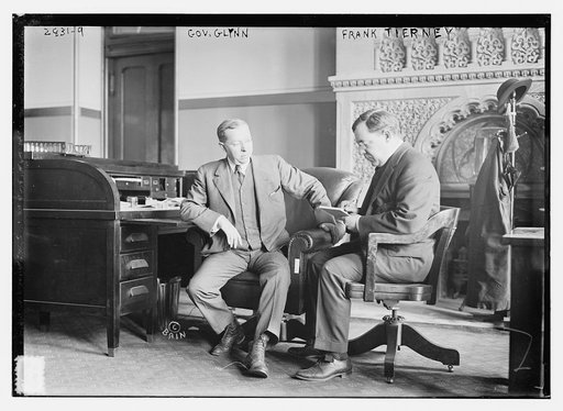 Gov. Glynn and Frank Tierney