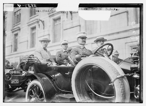 Geo. Ovanny, Chief Kenlon, Lt. Rankin and Dr. Archer