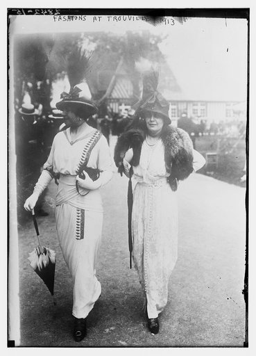 Fashions at Trouville- 1913