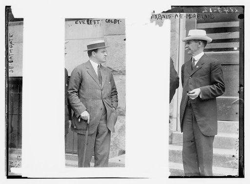 Everett Colby; Col. Baldwin, Balt.; A.E. Moreland; J.E. Bathgate