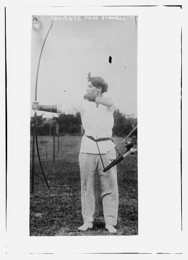 Mary Brownell - archery