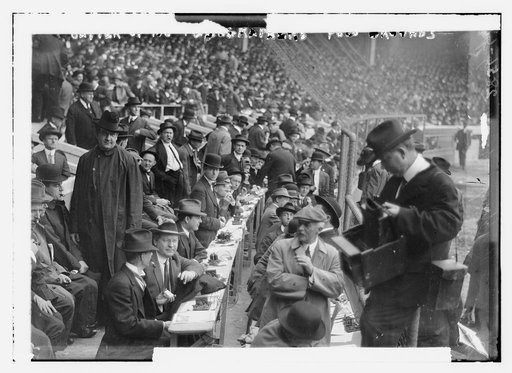 100 telegraphers, Polo Grounds