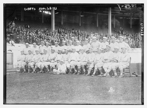 New York Giants at the Polo Grounds, New York (baseball)