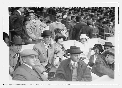 Jim Corbett & Mrs. Marquard at game