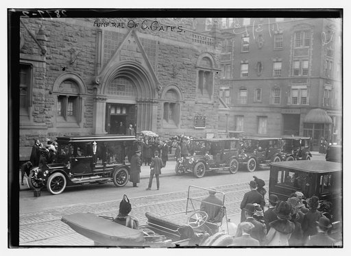 Funeral of C. Gates
