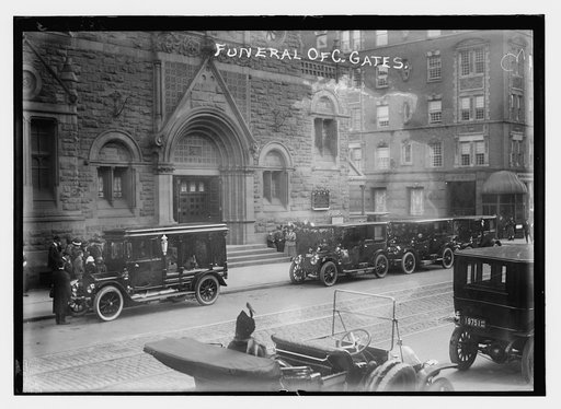 Funeral of C. Gates