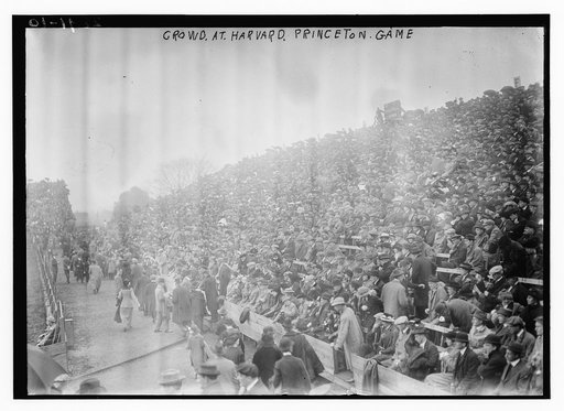 Crowd at Harvard-Princeton game