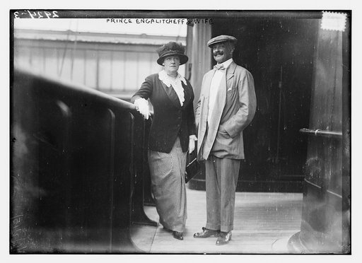 Prince Engalitcheff and wife