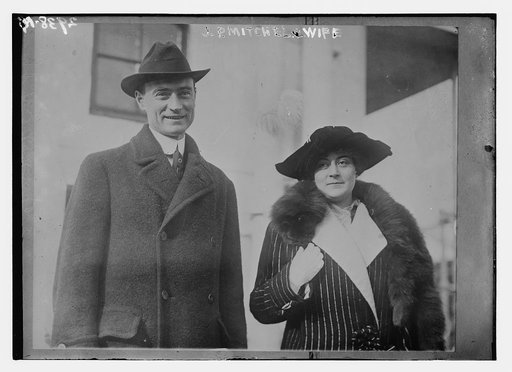 J.P. Mitchel and wife