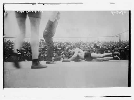 Pelky [i.e., Pelkey] knocked out