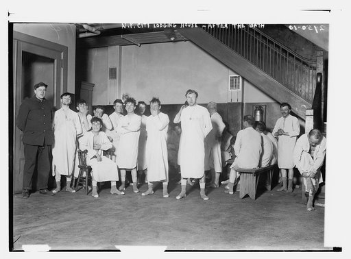N.Y. City lodging house - after the bath
