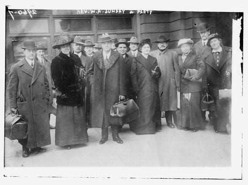Rev. W.A. Sunday & party
