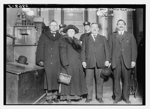 B.G. Lewis, Dr. Kath. Davis, Dr. J.A. Campbell, Warden P.A. Mallon