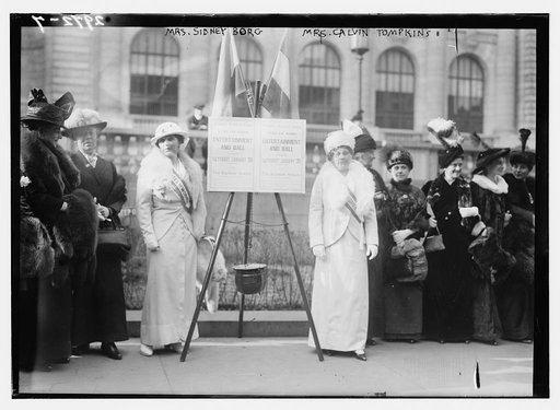 Mrs. Sidney Berg [and] Mrs. Calvin Tompkins
