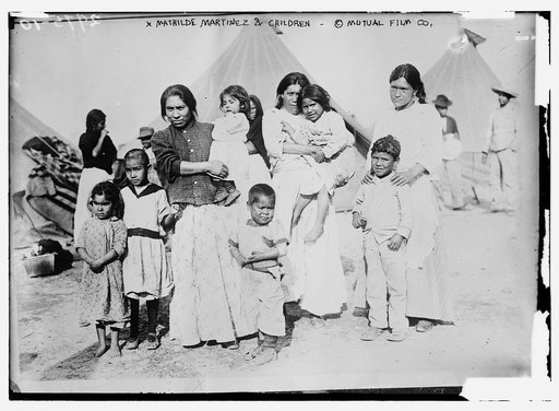 Mathilde Martinez & children