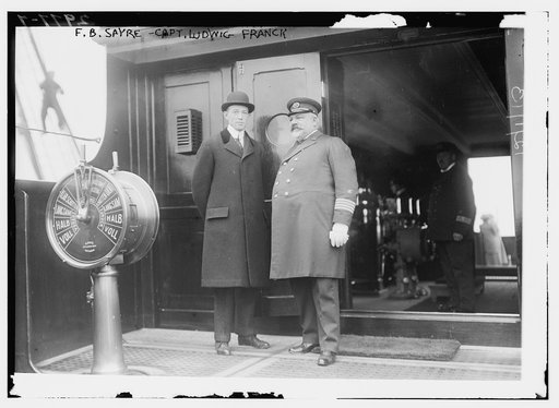F.B. Sayre - Capt. Ludwig Franck