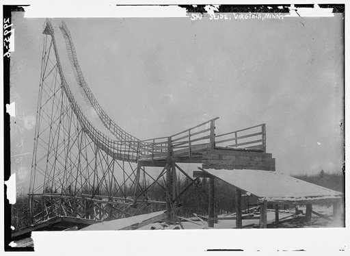 Ski slide, Virginia, Minn.