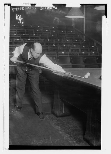 Morris Brown -- playing pool