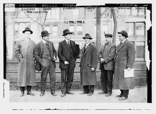 I.W.W. Committee--Sullivan, Caron, Plunkett, Turner, Woolman