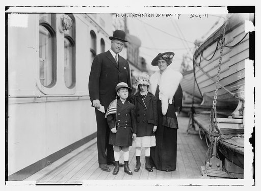 H.W. Thornton & family