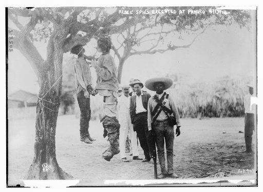 Rebel spies executed at Panuco 4/14
