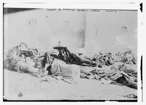 Weary and wounded rebels, Lerdo