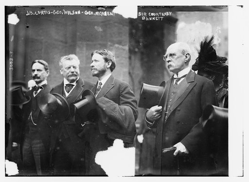 J.B. Curtis -- Geo. Wilson -- Geo. McAneny -- Sir Courtenay Bennett