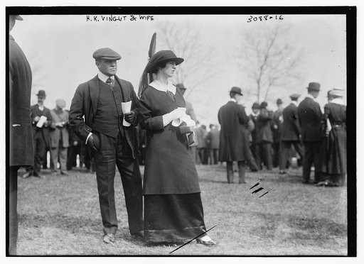 H.K. Vingut & wife