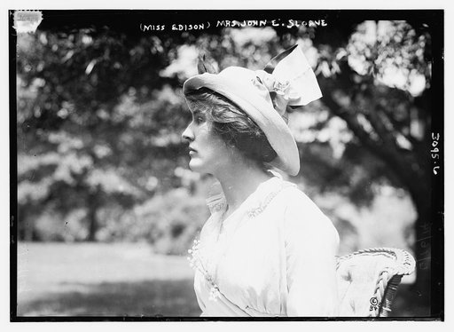 (Miss Edison) Mrs. John E. Sloane