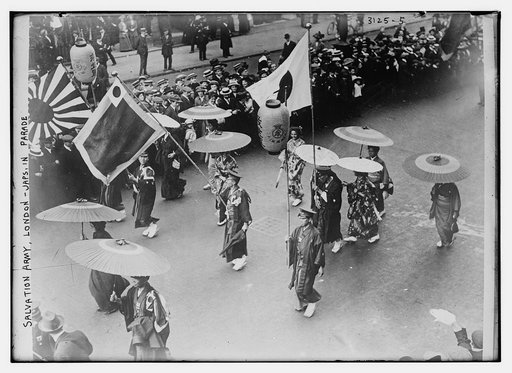 Salvation Army, London - Japs [i.e., Japanese] in parade