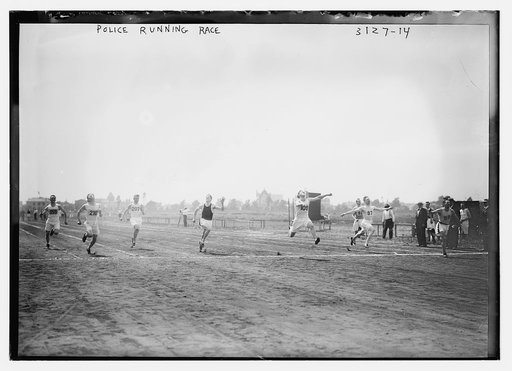 Police Running Race