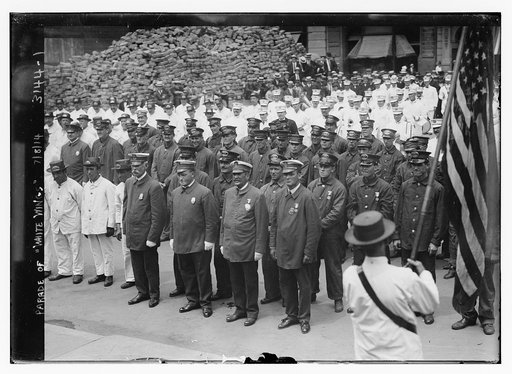 Parade of "White Wings", 7/8/14