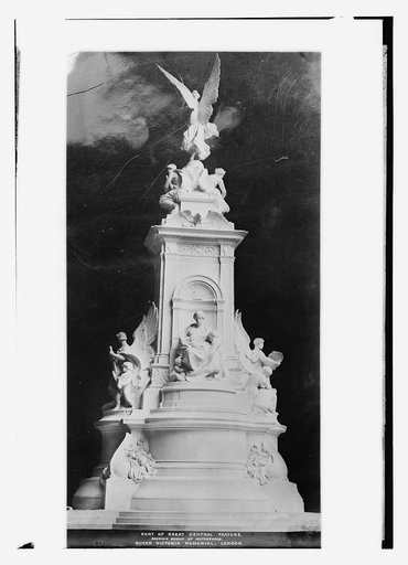 Part of Great Central Feature Showing Group of Motherhood.  Queen Victoria Memorial, London