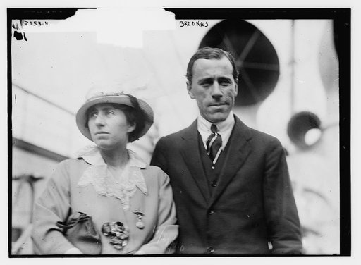 Norman Brooks and wife