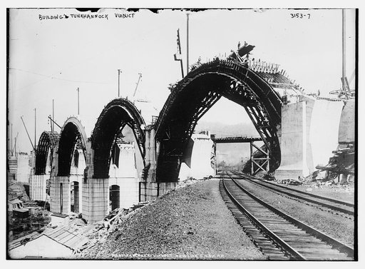 Bldg.[i.e., Building] Tunkhannock Viaduct [Martin's Creek Viaduct
