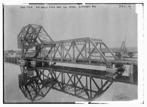 1200 Ton R.R. Bridge over Cape Cod Canal, Buzzard's Bay