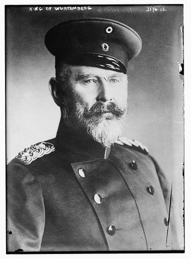 King of Wurtemberg [i.e., Württemberg
