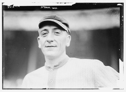 George McBride, Washington AL (baseball)