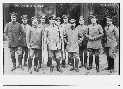 Gen. von Kluck and staff
