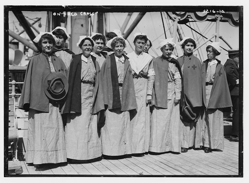 On "RED CROSS"