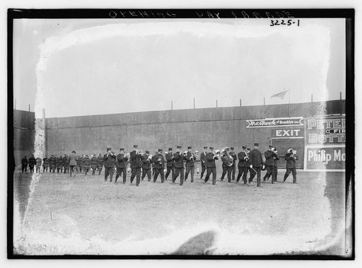 Opening Day parade Ebbets Field