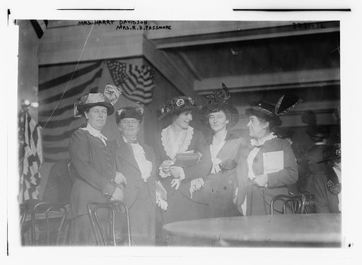 Mrs. Harry Davidson and Mrs. R.H. Passmore