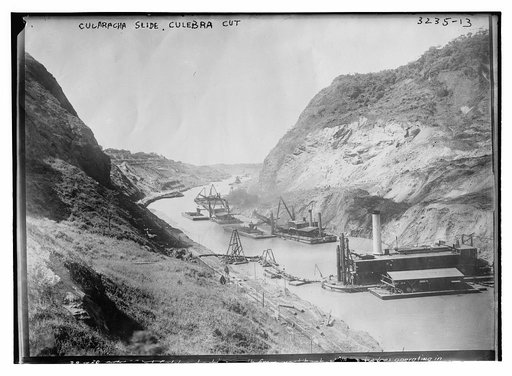 Cucaracha Slide, Culebra Cut