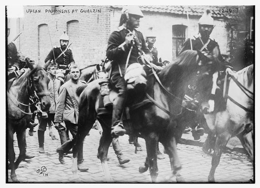 Uhlan prisoners at Guelzin
