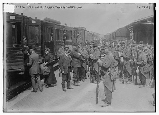 Extra-territorial French troops, Dunkerque