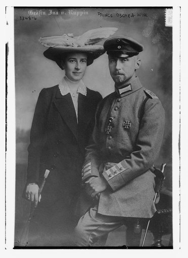 Prince Oscar & wife