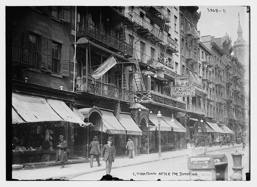 Chinatown after the shooting