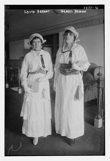Edith Bryant and Gladys Henion