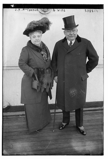 J.H. McFadden and wife