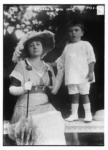 Mme. Da Gama and Volck child